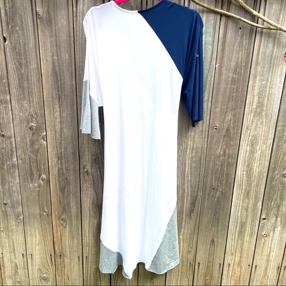 NWT ASOS Color Blocked Midi Dress - Picture 8 of 9